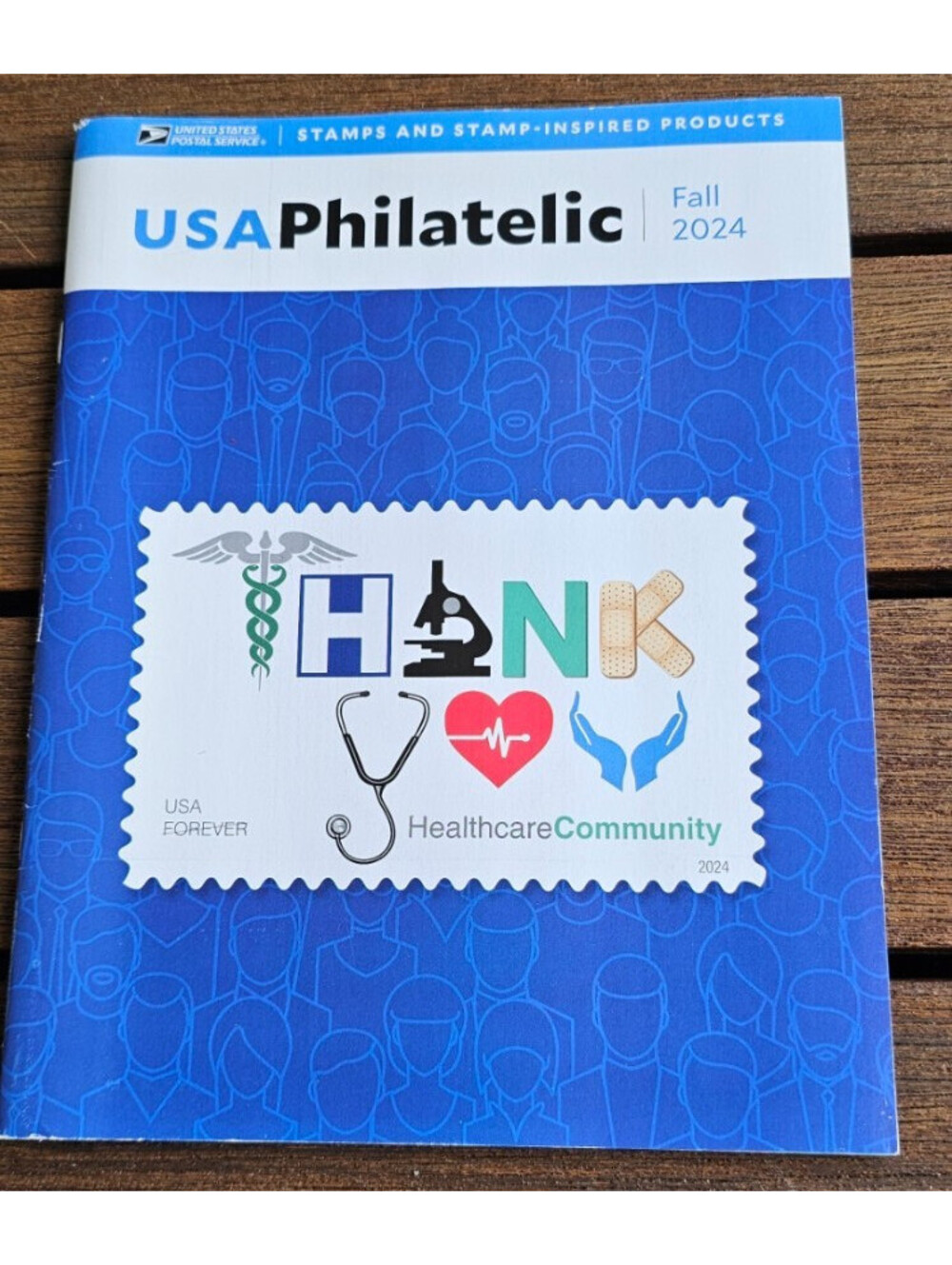 Usps Usa Philatelic Catalog: "Think - Healthcare Community," Fall 2024, 48 Pages